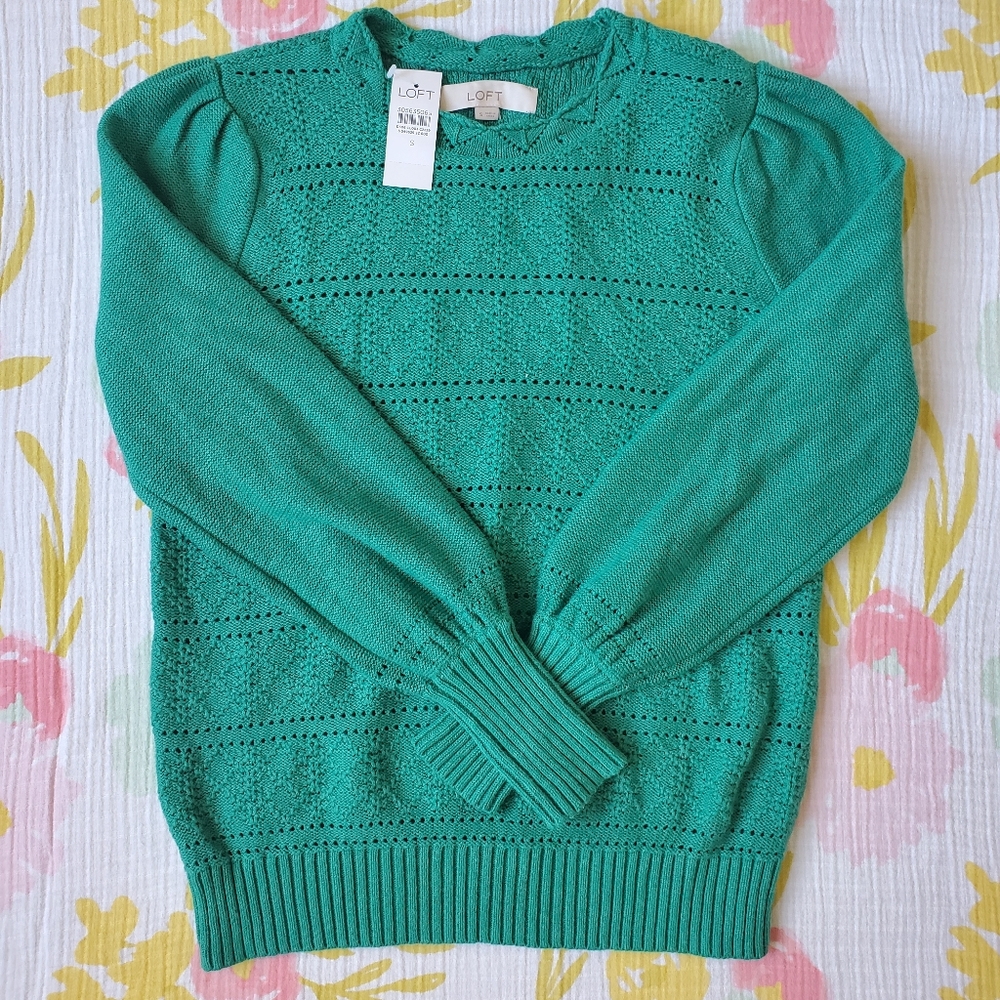 💚🍀LOFT sweater